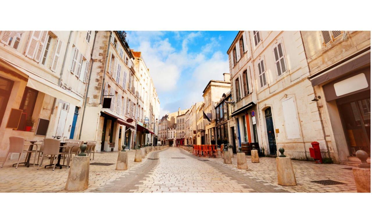 Appartement Tout Confort En Mezzanine A 20Mn A Pied Du Centre-Ville Avec Tv Et Wifi La Rochelle  Eksteriør billede
